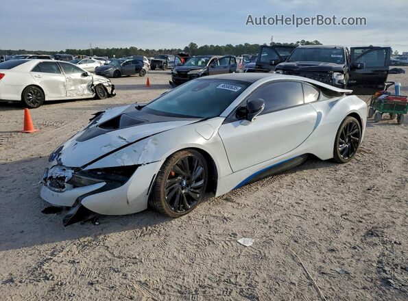 WBY2Z2C51GV675627 2016 BMW I8 Белый Передняя левая четверть