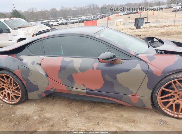 WBY2Z2C56GV675770 2016 BMW I8 Зеленый Вид задней части салона