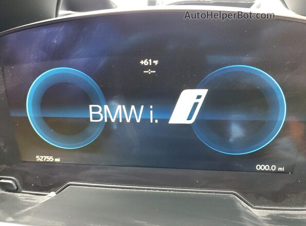 WBY2Z4C53K7D15965 2019 BMW I8 Фиолетовый Вид щитка приборов