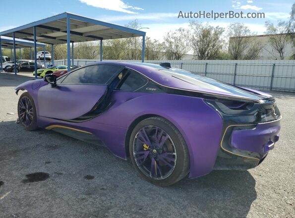WBY2Z4C53K7D15965 2019 BMW I8 Фиолетовый Задняя левая четверть