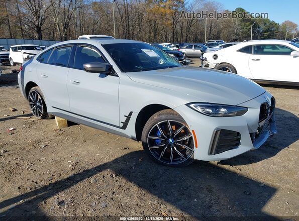 WBY33AW00PFP05498 2023 BMW I4 Серый Передняя правая четверть
