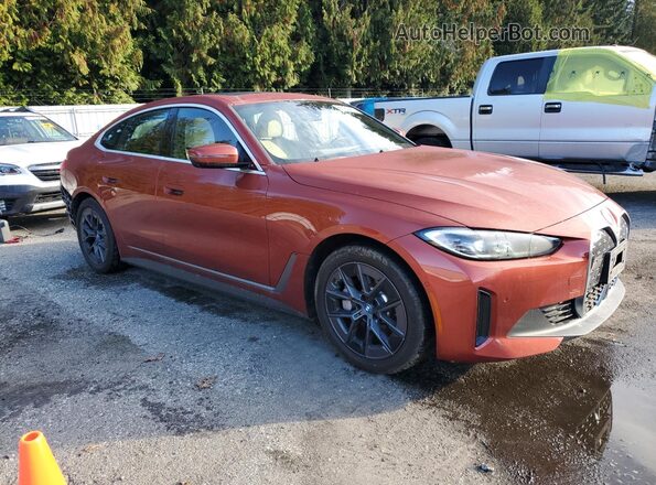 WBY43AW00PFP86510 2023 BMW I4 Orange Առջևի աջ