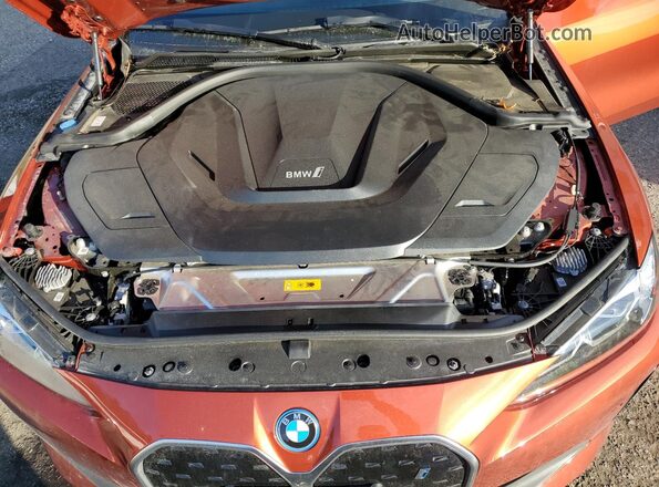 WBY43AW00PFP86510 2023 BMW I4 Orange Սալոնի հետևի տեսք