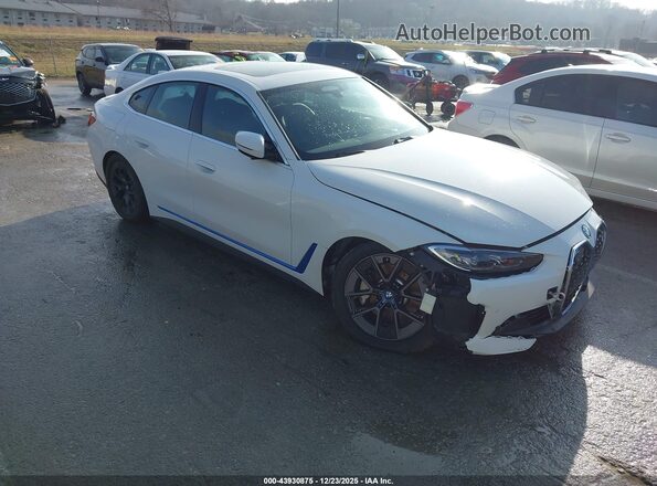 WBY43AW06RFR59594 2024 BMW I4 White Przód prawy