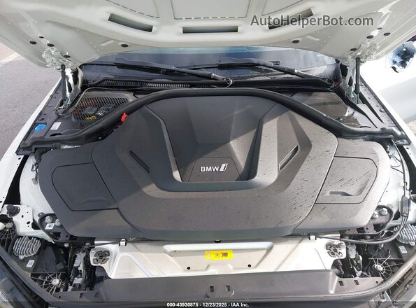 WBY43AW06RFR59594 2024 BMW I4 White Widok z tyłu