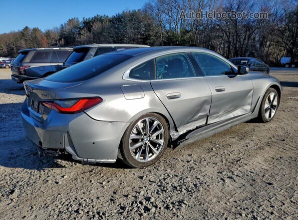 WBY43AW08RFS88445 2024 BMW I4 Серый Передняя правая четверть