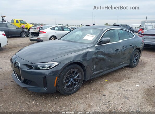 WBY43AW0XRFS24827 2024 BMW I4 Gray Vista tres cuartos delantera izquierda
