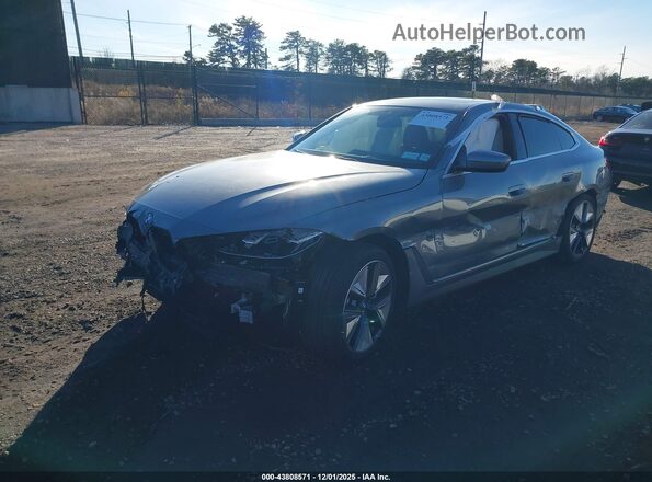 WBY43HD02SFU50314 2025 BMW I4 Серый Передняя левая четверть