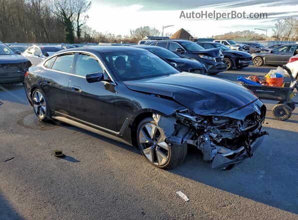 WBY43HD03SFU35238 2025 BMW I4 Черный Передняя правая четверть