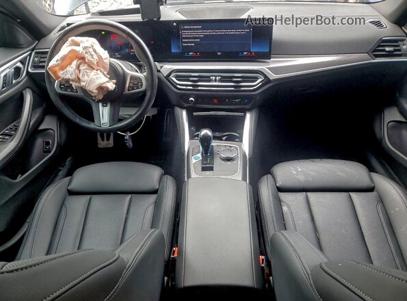 WBY73AW00NFN24240 2022 BMW I4 Синий Вид панели приборов