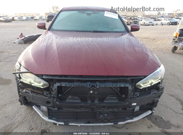 WBY73AW05NFN05084 2022 BMW I4 Бордовый Вид спереди