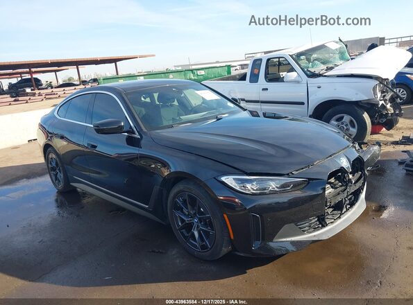 WBY73AW05PFR43302 2023 BMW I4 Black Przód prawy