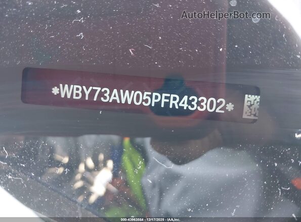 WBY73AW05PFR43302 2023 BMW I4 Black Widok komory silnika