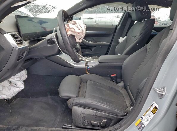 WBY83FB03RFS88261 2024 BMW I4 Gray Вид салону спереду