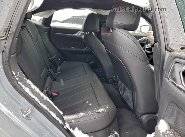 WBY83FB03RFS88261 2024 BMW I4 Gray Вид задніх сидінь