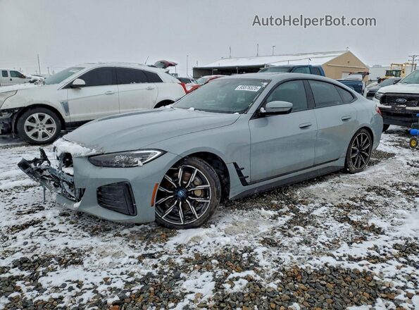 WBY83FB03RFS88261 2024 BMW I4 Gray Передня ліва чверть