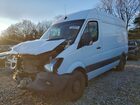 2018 Mercedes-benz Sprinter 2500 White vin: WD3PE7CD8JP620251