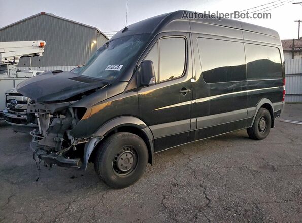 WD4PE7CD1HP543230 2017 MERCEDES-BENZ SPRINTER Black Передня ліва чверть