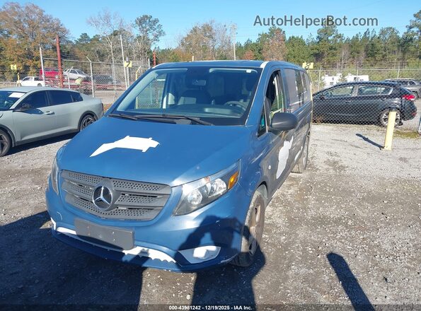 WD4PG2EE9H3295741 2017 MERCEDES-BENZ METRIS Light Blue Widok z przodu