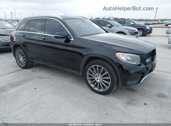 WDC0G4JB6GF109776 2016 MERCEDES-BENZ GLC 300 Black Передня права чверть