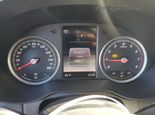 WDC0G4JB7GF009668 2016 MERCEDES-BENZ GLC-CLASS Черный Вид щитка приборов