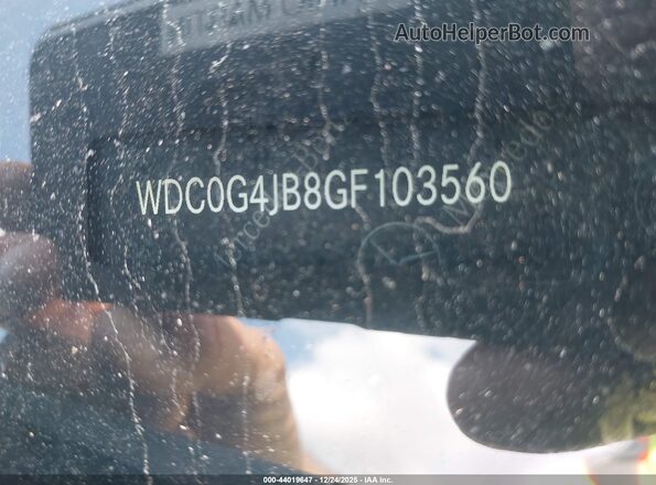 WDC0G4JB8GF103560 2016 MERCEDES-BENZ GLC 300 Black 