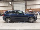 2017 Mercedes-benz Glc 300 4matic Синий vin: WDC0G4KB1HF143284