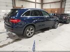 2017 Mercedes-benz Glc 300 4matic Синий vin: WDC0G4KB1HF143284