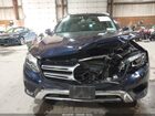 2017 Mercedes-benz Glc 300 4matic Синий vin: WDC0G4KB1HF143284