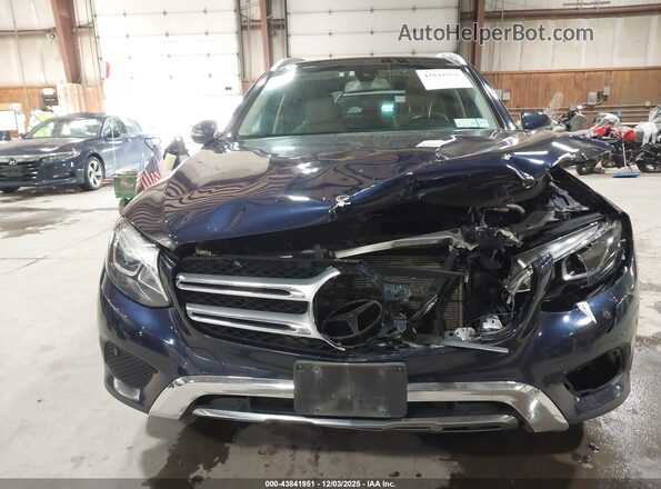WDC0G4KB1HF143284 2017 MERCEDES-BENZ GLC 300 Синий Вид спереди