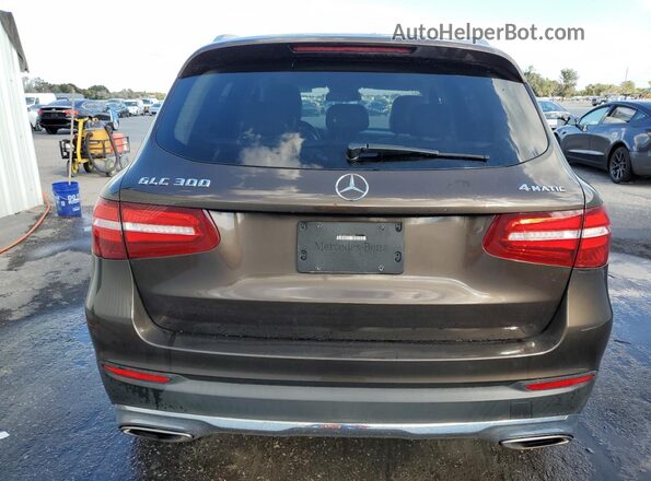 WDC0G4KB3GF087332 2016 MERCEDES-BENZ GLC-CLASS Brown Vista trasera
