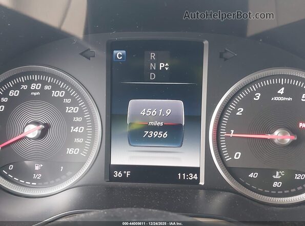 WDC0G4KB5GF059712 2016 MERCEDES-BENZ GLC 300 Красный Вид задних сидений