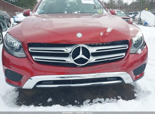 WDC0G4KB5GF059712 2016 MERCEDES-BENZ GLC 300 Красный Вид спереди