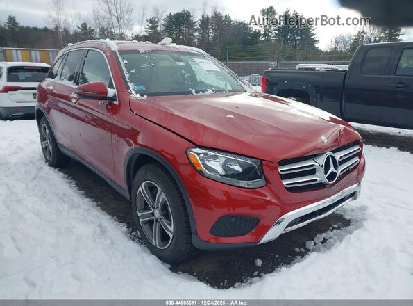 WDC0G4KB5GF059712 2016 MERCEDES-BENZ GLC 300 Красный Передняя правая четверть