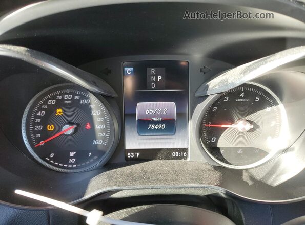 WDC0G4KB6KF565767 2019 MERCEDES-BENZ GLC-CLASS Red Սարքավորումների վահանակի տեսք