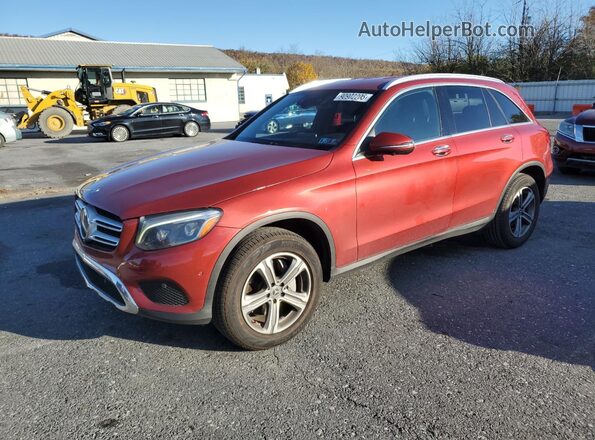 WDC0G4KB6KF565767 2019 MERCEDES-BENZ GLC-CLASS Red Առջևի ձախ երեք քառորդ տեսարան