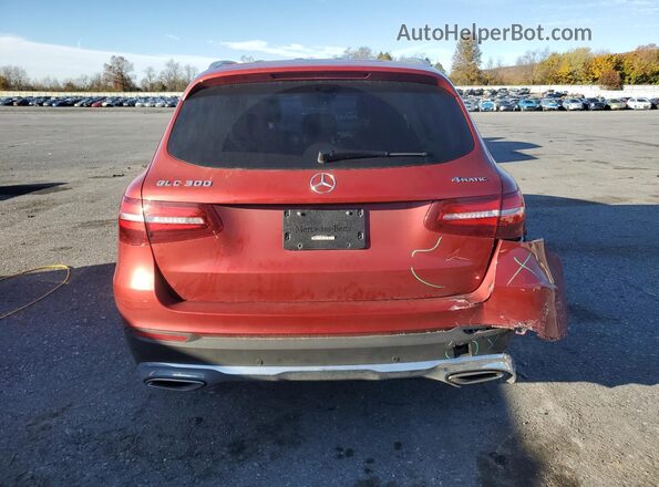 WDC0G4KB6KF565767 2019 MERCEDES-BENZ GLC-CLASS Red Հետևի տեսք