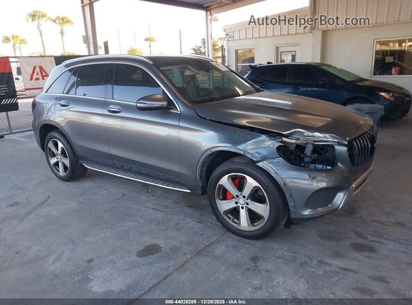 WDC0G4KB8HF174287 2017 MERCEDES-BENZ GLC 300 Серый Передняя правая четверть