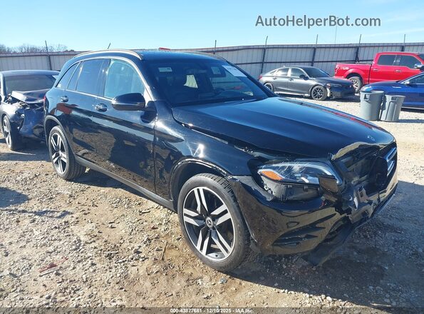 WDC0G4KB8KV147944 2019 MERCEDES-BENZ GLC 300 Черный Передняя правая четверть