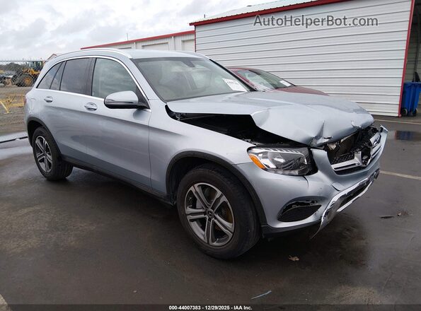 WDC0G4KB9HF206888 2017 MERCEDES-BENZ GLC 300 Light Blue Передняя правая четверть