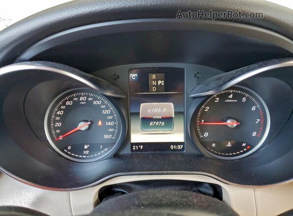 WDC0G4KB9KV159357 2019 MERCEDES-BENZ GLC-CLASS Белый Вид щитка приборов