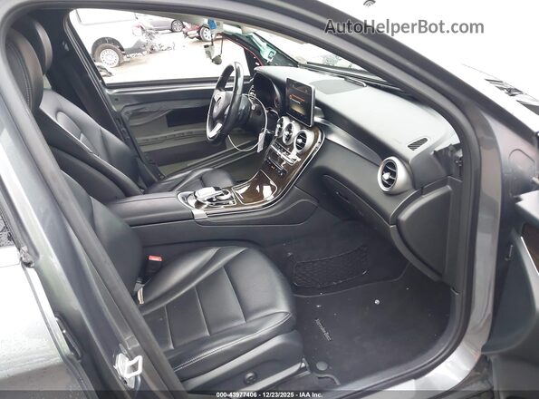 WDC0G4KBXGF009338 2016 MERCEDES-BENZ GLC 300 Gray Widok wnętrza z przodu