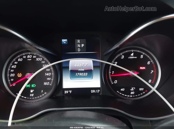 WDC0G4KBXHF248728 2017 MERCEDES-BENZ GLC 300 Черный Вид задних сидений