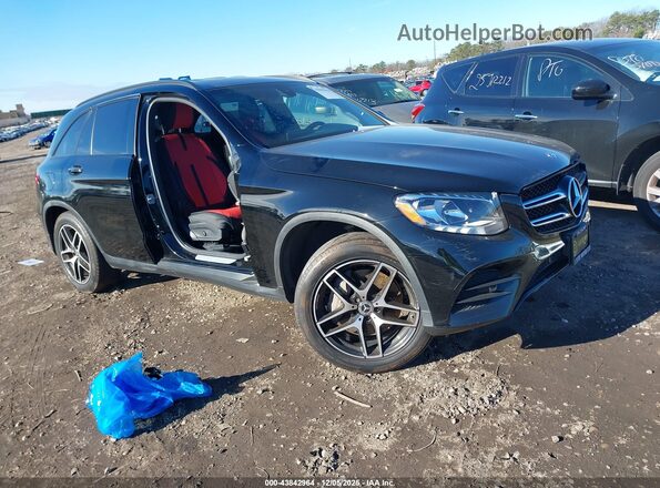 WDC0G4KBXKV180184 2019 MERCEDES-BENZ GLC 300 Черный Передняя правая четверть