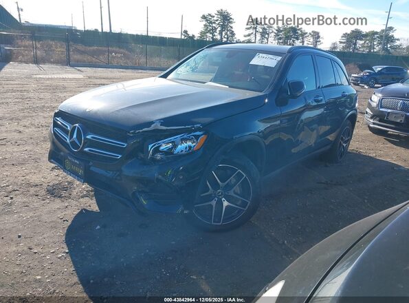 WDC0G4KBXKV180184 2019 MERCEDES-BENZ GLC 300 Черный Передняя левая четверть