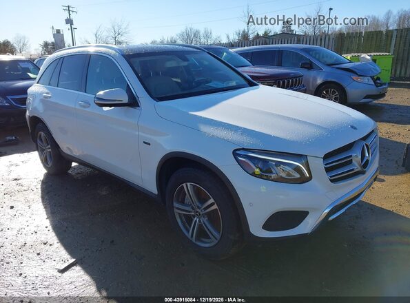 WDC0G5EB2KF544917 2019 MERCEDES-BENZ GLC 350E White Առջևի աջ