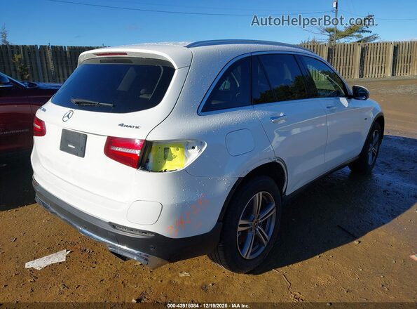 WDC0G5EB2KF544917 2019 MERCEDES-BENZ GLC 350E White Հետևի աջ