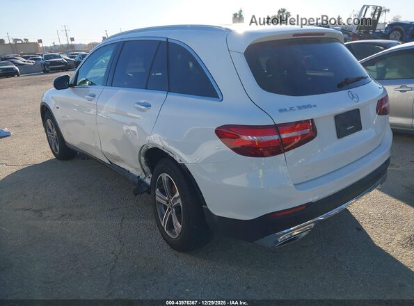 WDC0G5EB2KF619938 2019 MERCEDES-BENZ GLC 350E Белый Задняя левая четверть