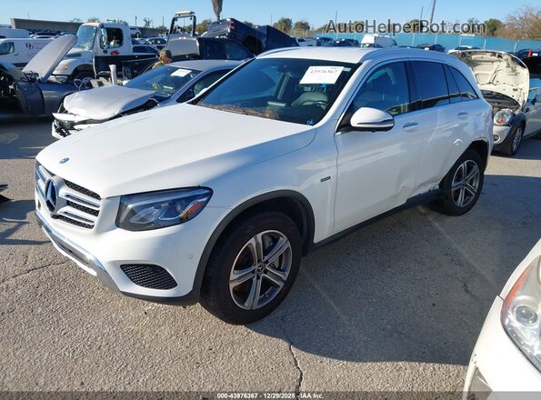 WDC0G5EB2KF619938 2019 MERCEDES-BENZ GLC 350E Белый Передняя левая четверть