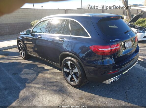 WDC0G5EB9KF569247 2019 MERCEDES-BENZ GLC 350E Blue Tył lewy